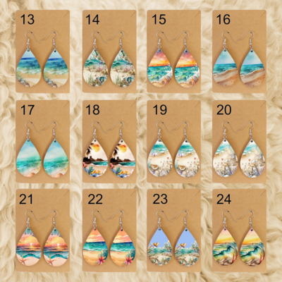 Unique Beach Earrings - image2